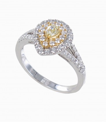 Bague Triple Diamants