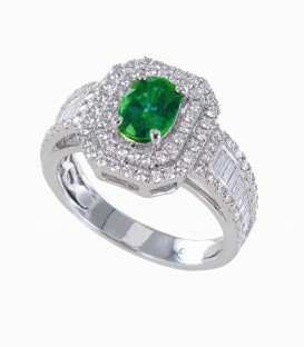 Bague Triple Diamants