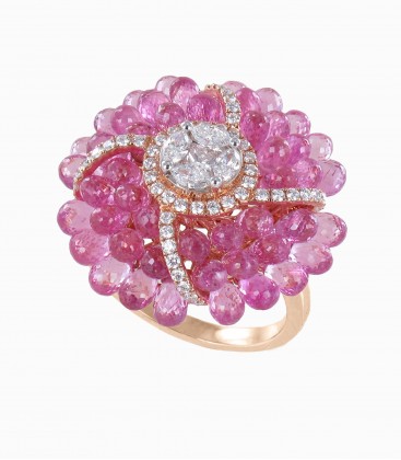 Bague Triple Diamants