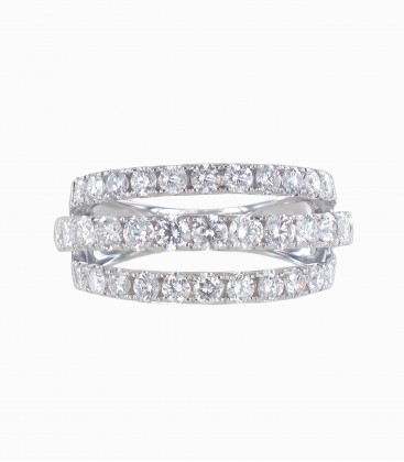 Bague Triple Diamants