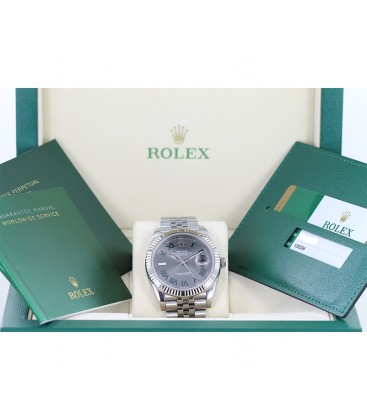 Rolex Date Just 41 - Wimbeldon Jubilee