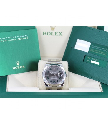 Rolex Date Just 41mm Wimbledon