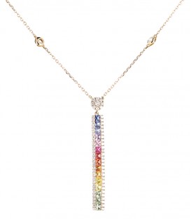 Collier Tige Arc en Ciel