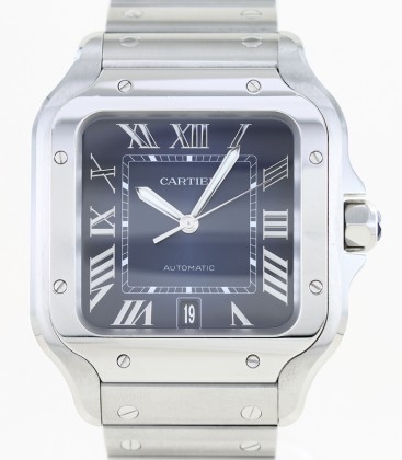 Cartier Santos Blue Dial